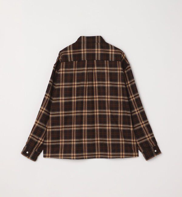 SHIPS any「SHIPS any:〈洗濯機可能〉トラッド チェックカラー ボックス ショート ネルシャツ◇」|シャツ・ブラウス|