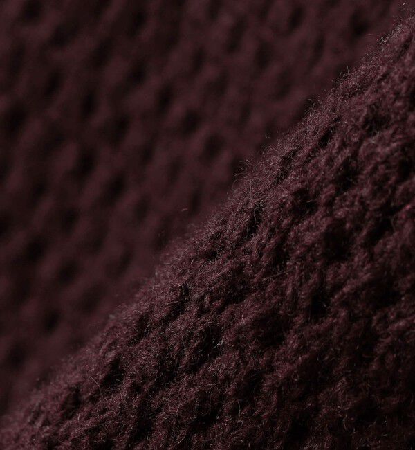 SHIPS for women「SHIPS Primary Navy Label:〈手洗い可能〉メッシュ ライン ニット ベスト」|ベスト・ジレ|