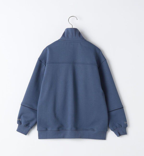SHIPS KIDS「SHIPS KIDS:140～160cm /リブ スタンド トラックジャケット」|スウェット・ジャージ|