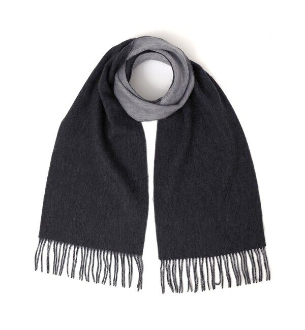 SHIPS any「SHIPS any: サープラスヤーン ウール カシミヤ リバーシブル ソリッド マフラー◇」|マフラー|