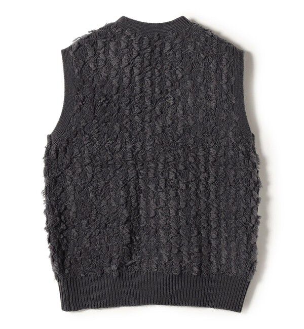 SHIPS Colors 「SHIPS Colors:〈手洗い可能〉フリンジ ベスト」|ベスト・ジレ|