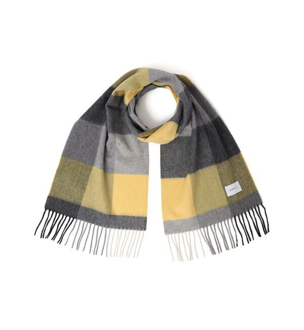 SHIPS any「SHIPS any: ウール/カシミヤ チェック マフラー」|マフラー|