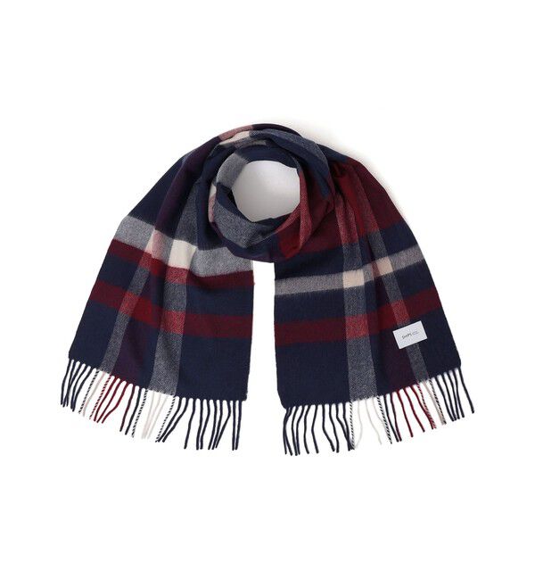 SHIPS any「SHIPS any: ウール/カシミヤ チェック マフラー」|マフラー|