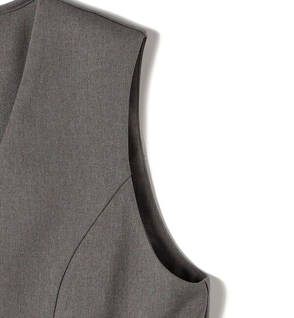 SHIPS Colors 「SHIPS Colors:〈手洗い可能〉ウールライク ペプラムベスト 2（セットアップ対応可能）◇」|ベスト・ジレ|