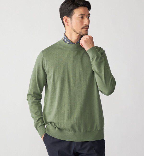 SHIPS「Puccini: コットン シルク ペイズリー スカーフ」|ストール|