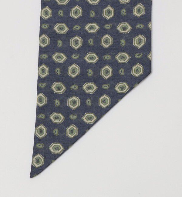 SHIPS「Puccini: コットン シルク ペイズリー スカーフ」|ストール|