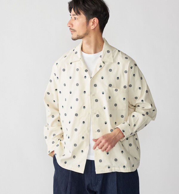 SHIPS「BENCH MARKING SHIRTS: 刺繍シャツ」|シャツ・ブラウス|