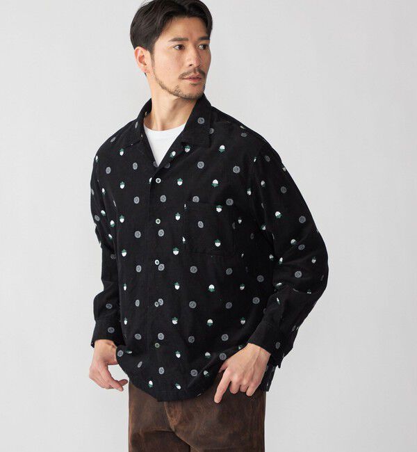 SHIPS「BENCH MARKING SHIRTS: 刺繍シャツ」|シャツ・ブラウス|