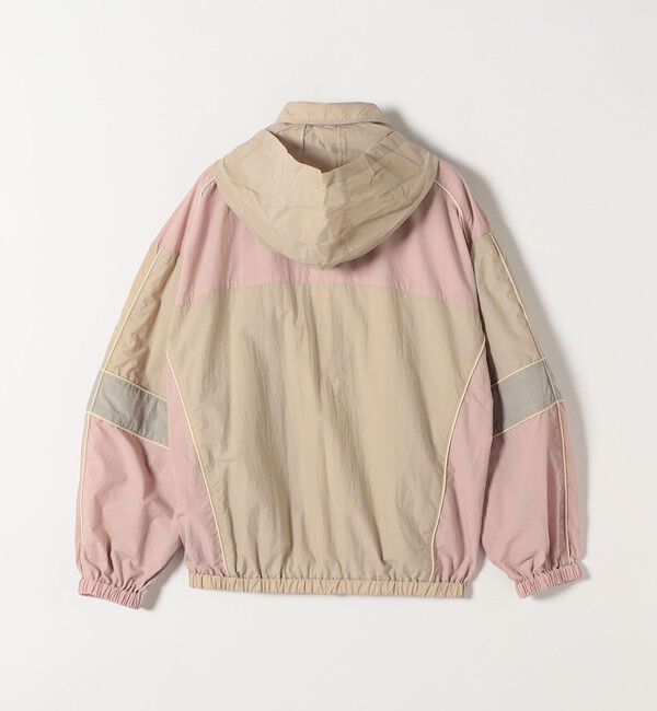 SHIPS any「《予約》SHIPS any:〈洗濯機可能〉ナイロン スタンドカラー 配色 ジップ ブルゾン」|ブルゾン・スタジャン|