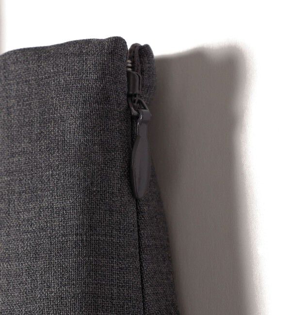 SHIPS for women「SHIPS Primary Navy Label:トロピカル サスペンダースカート」|スカート|