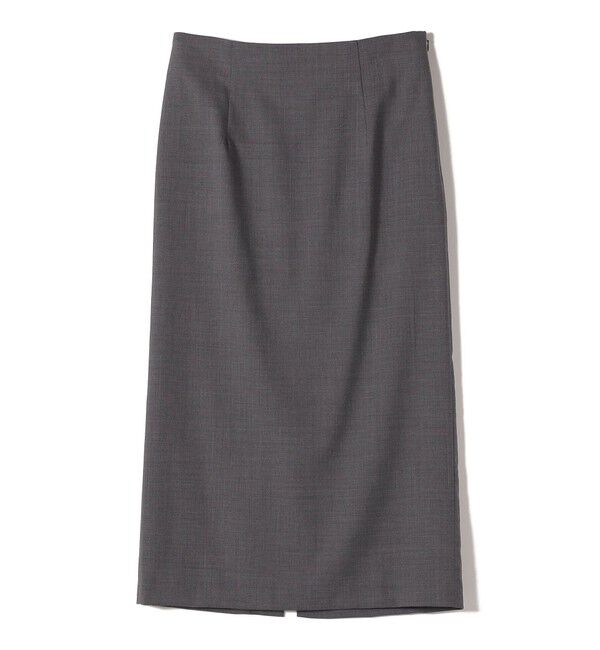 SHIPS for women「SHIPS Primary Navy Label:トロピカル サスペンダースカート」|スカート|