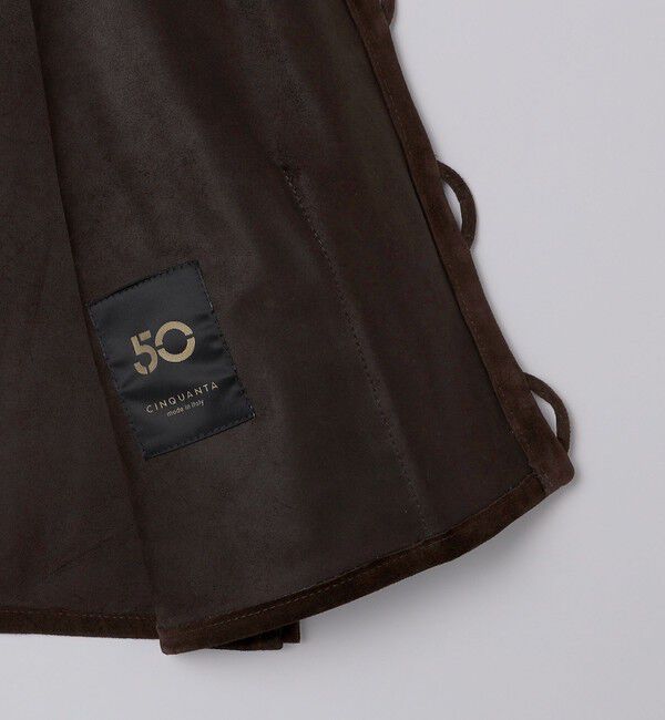 SHIPS「【SHIPS別注】CINQUANTA: スエード チマヨ ベスト」|ベスト・ジレ|