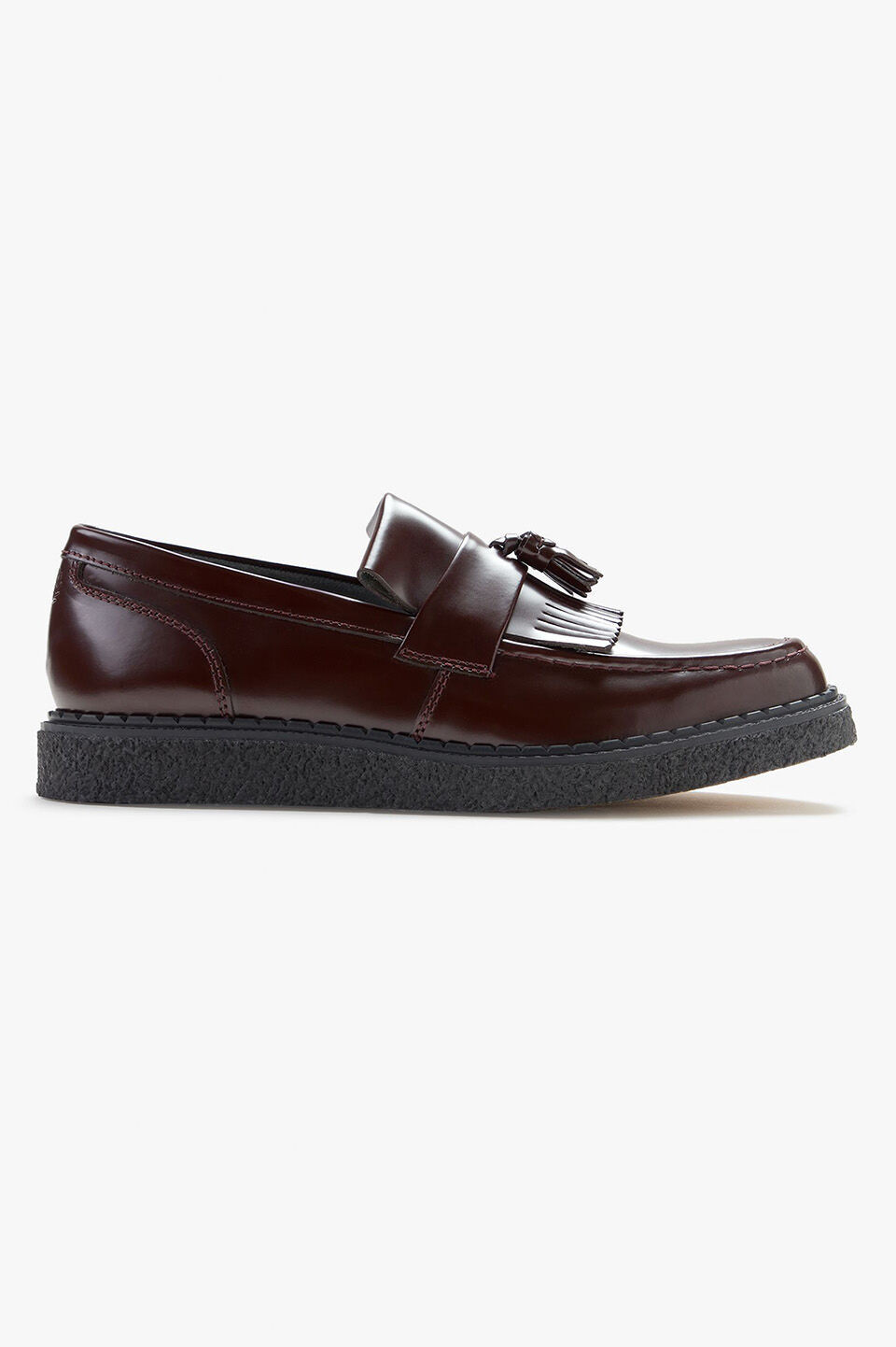 FRED PERRY 「George Cox Tassel Loafer Leather」|ローファー|OX BLOOD