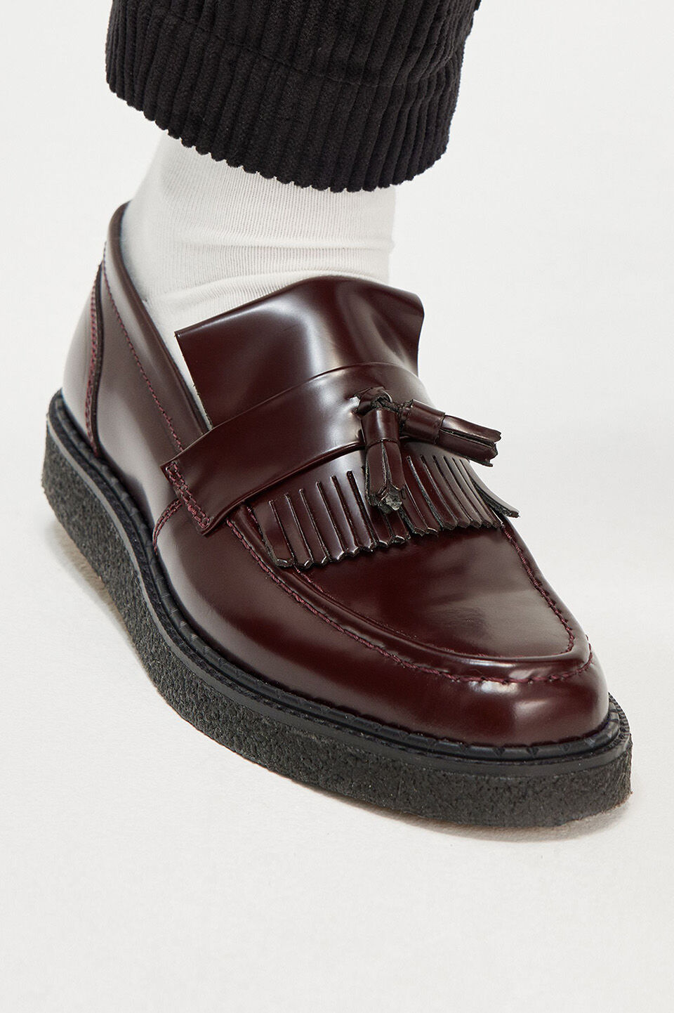 FRED PERRY 「George Cox Tassel Loafer Leather」|ローファー|
