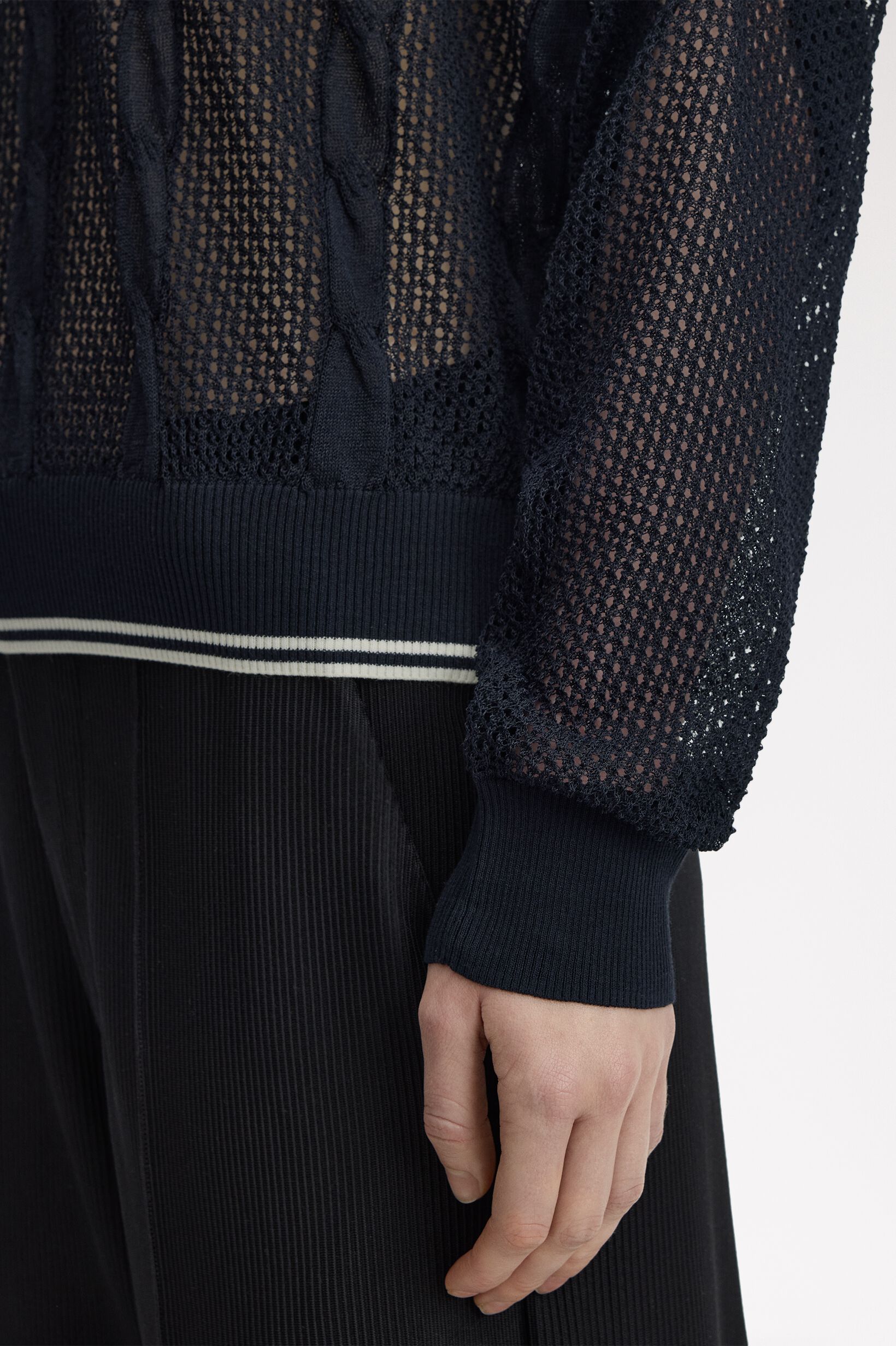 FRED PERRY 「Mesh Cable Knit Jumper」|ニット・セーター|