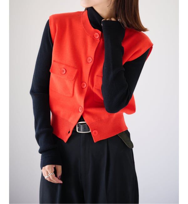 OUTDOOR PRODUCTS Usual Things「新色追加 ライトウェイトニットベスト」|ベスト・ジレ|