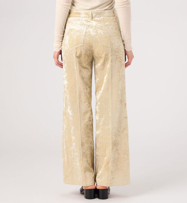 DES PRES「コットンレーヨンベルベット ミニフレアパンツ」|その他|