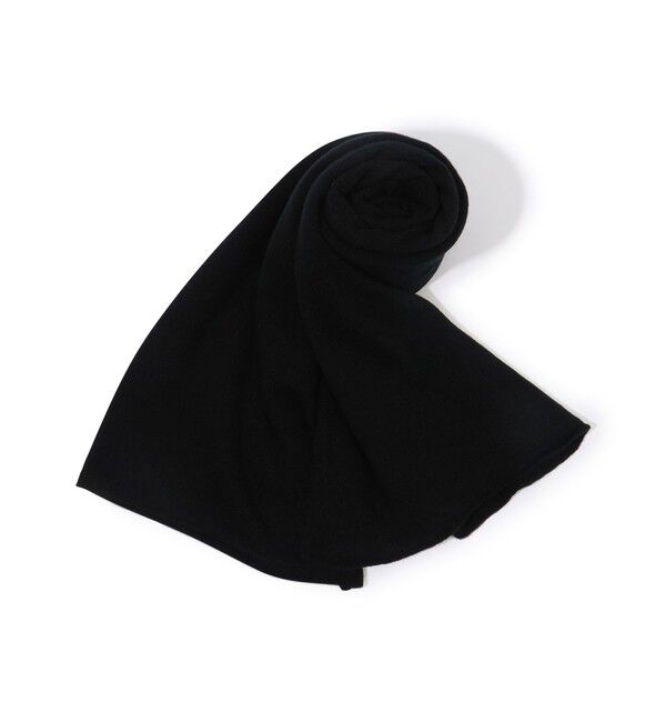 TOMORROWLAND GOODS「Johnstons of Elgin ガンジーストール」|ストール|19 ブラック