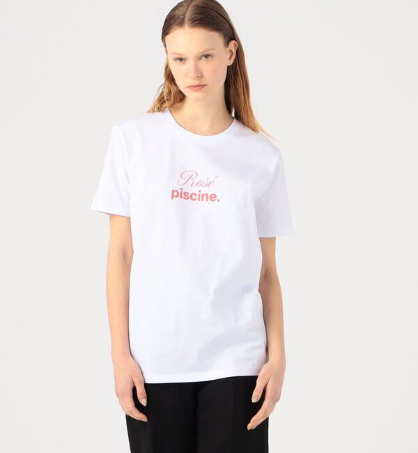 TOMORROWLAND GOODS「Les Petits Basics rose piscine Tシャツ」|Tシャツ・カットソー|