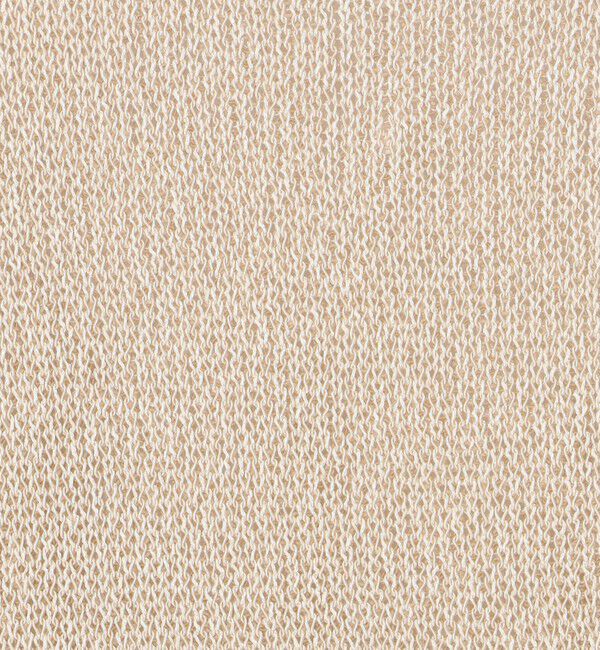 DES PRES「バイカラーコードヤーン バックスリットノースリーブプルオーバー」|ニット・セーター|