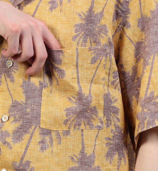 TOMORROWLAND BUYING WEAR「BAGUTTA NAWMAVI EMK リネン オープンカラーシャツ」|シャツ・ブラウス|