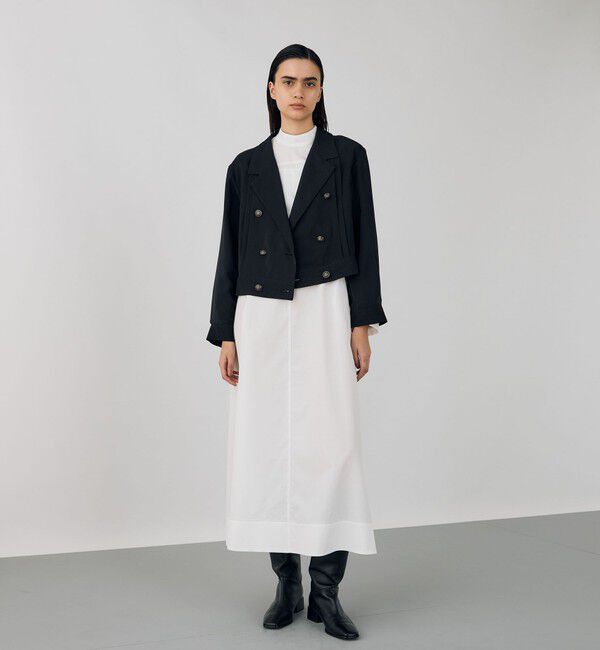 DES PRES「ドットジャカード ショートブルゾン」|ブルゾン・スタジャン|