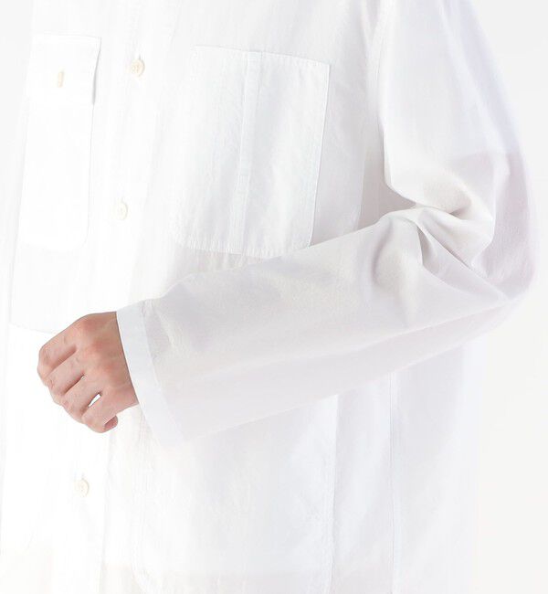 GALERIE VIE「エアリーサッカー シャツブルゾン」|テーラードジャケット|