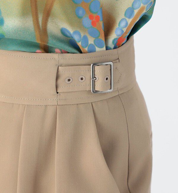 CABaN「ウールライトギャバジン グルカパンツ」|チノ|