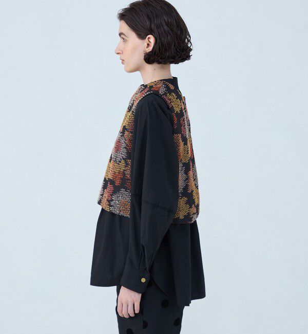 TOMORROWLAND collection「クレぺフルール フロンタブルジレ」|ベスト・ジレ|