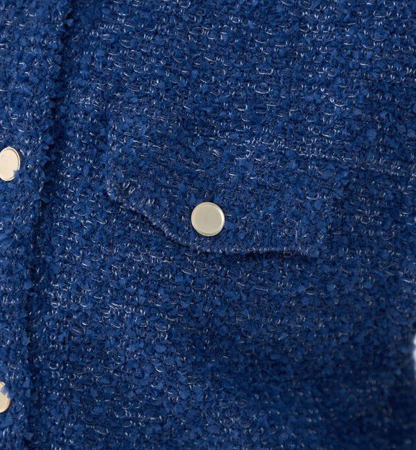 Ballsey「ミックスツイード クルーネックベスト」|ベスト・ジレ|