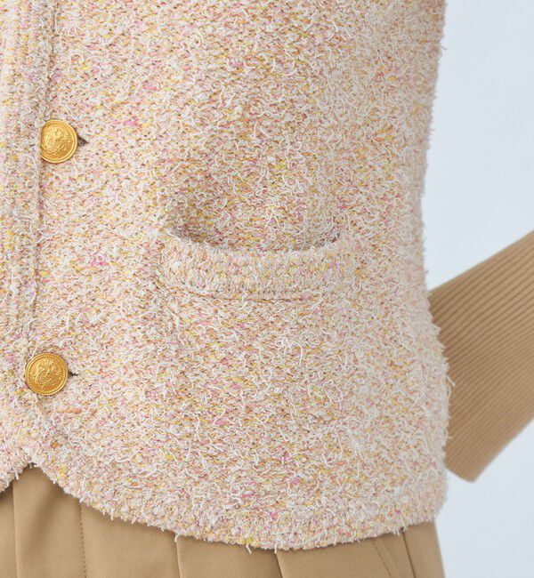 MACPHEE「ツイードニット ベスト」|ベスト・ジレ|