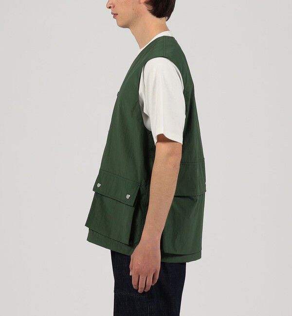 TOMORROWLAND HOME「KEIMEN NYLON VEST」|ベスト・ジレ|
