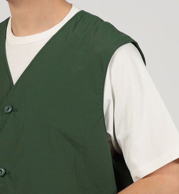 TOMORROWLAND HOME「KEIMEN NYLON VEST」|ベスト・ジレ|