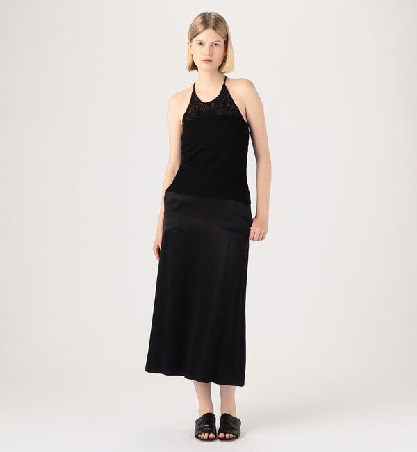 DES PRES「アイレットレース ホルターネックトップス」|キャミソール|