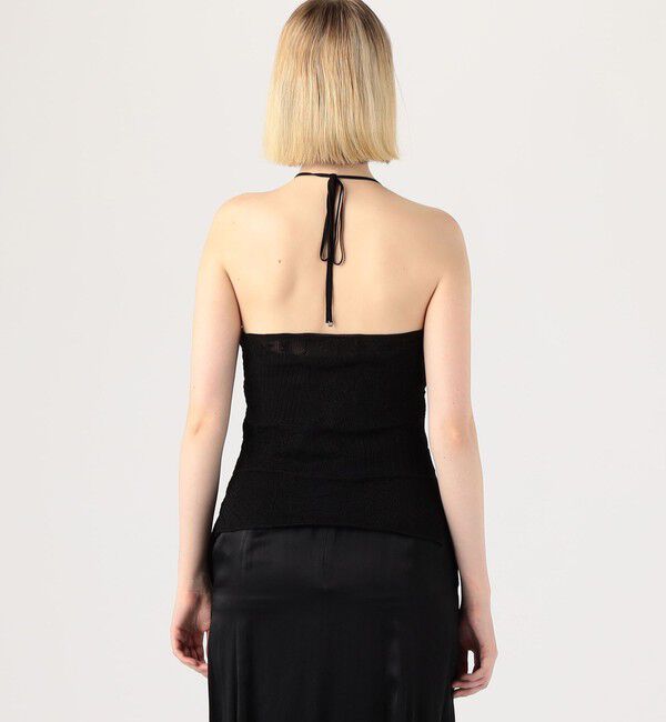 DES PRES「アイレットレース ホルターネックトップス」|キャミソール|