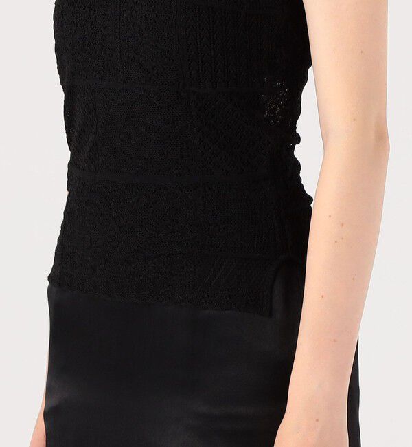 DES PRES「アイレットレース ホルターネックトップス」|キャミソール|