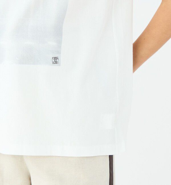 MACPHEE「フォトプリント ノースリーブTシャツ」|Tシャツ・カットソー|