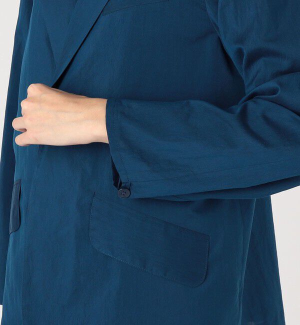 DES PRES「コットンシルクタイプライター リラックスジャケット」|テーラードジャケット|