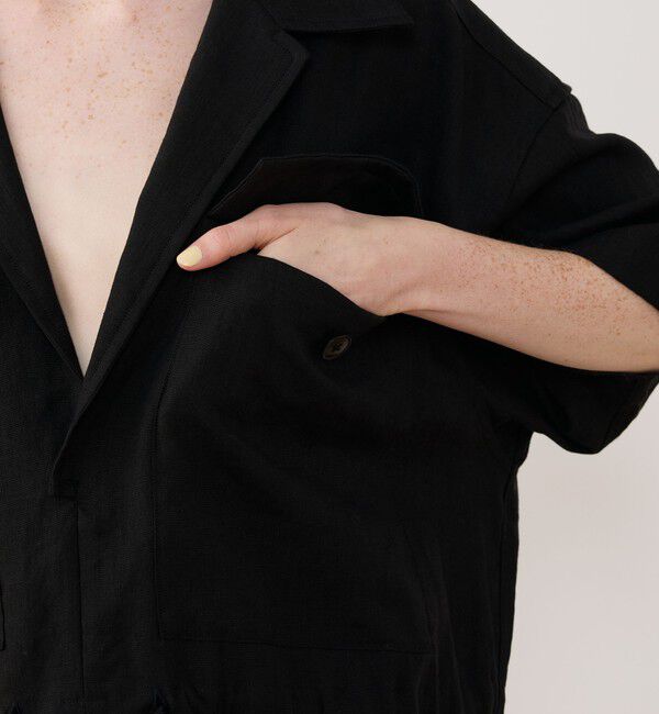 TOMORROWLAND GOODS「【別注】HAVERSACK サファリシャツワンピース」|ワンピース|