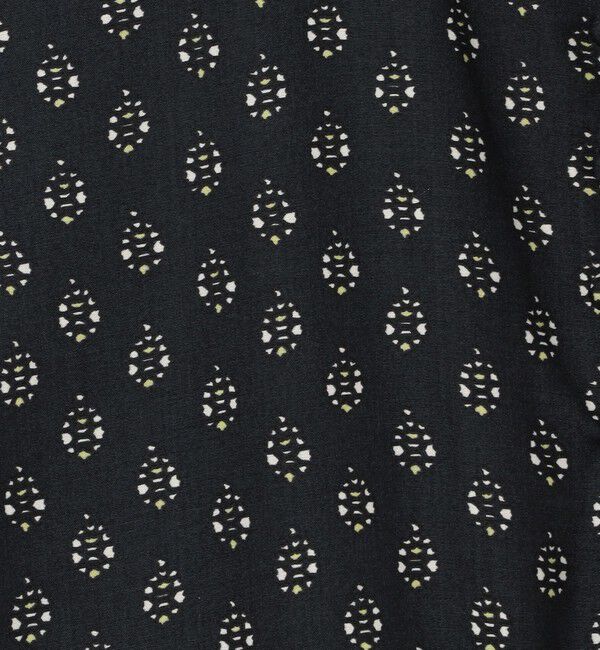 SOULEIADO「レーヨンプリント アシンメトリーフリルブラウス」|シャツ・ブラウス|