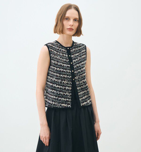 TOMORROWLAND collection「ファンシートリコット フロンタブルジレ」|ベスト・ジレ|