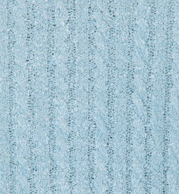 DES PRES「シルクループヤーン ケーブルベスト」|ベスト・ジレ|