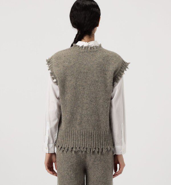 TOMORROWLAND GOODS「LAUREN MANOOGIAN FRAY ベスト」|ベスト・ジレ|