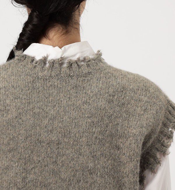 TOMORROWLAND GOODS「LAUREN MANOOGIAN FRAY ベスト」|ベスト・ジレ|