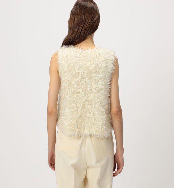 DES PRES「ベビーキッドモヘヤ Vネックベスト」|ベスト・ジレ|