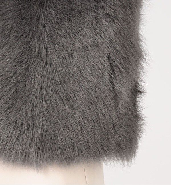 TOMORROWLAND GOODS「KARL DONOGHUE ショートムートンジレ」|ベスト・ジレ|