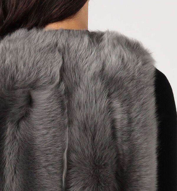 TOMORROWLAND GOODS「KARL DONOGHUE MIDI ムートンジレ」|ベスト・ジレ|