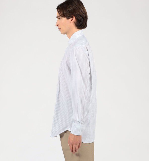 TOMORROWLAND BUYING WEAR「Maria Santangelo コットンワンピースカラー チェックシャツ」|シャツ・ブラウス|