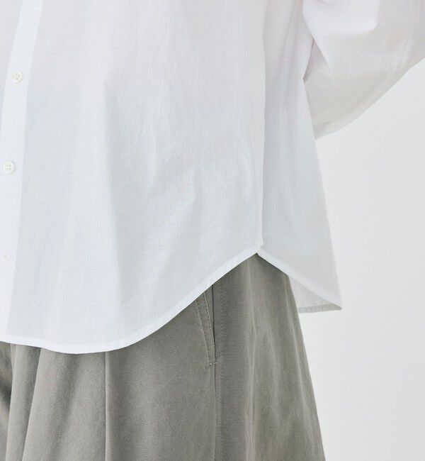 GALERIE VIE「コットン フリルシャツ」|シャツ・ブラウス|