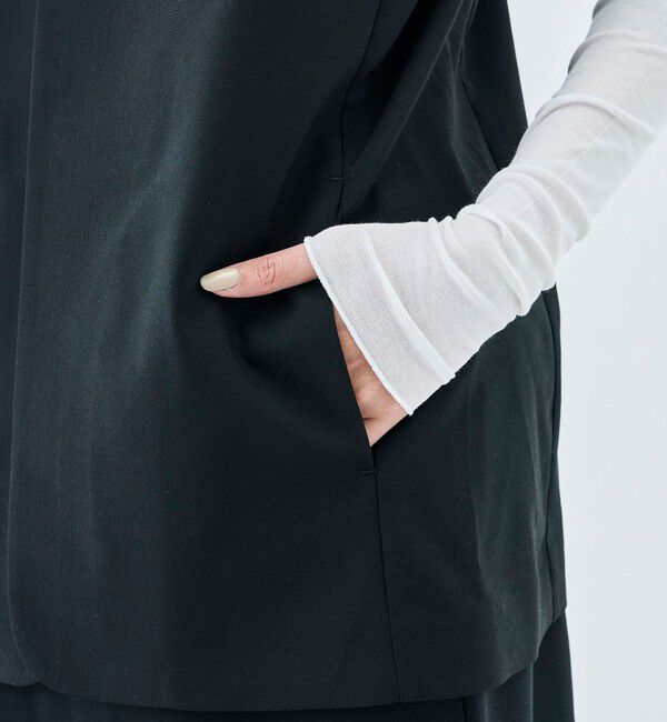 Edition「【WEB先行予約】Super140&rsquo;sトロピカルウール ベスト」|ベスト・ジレ|